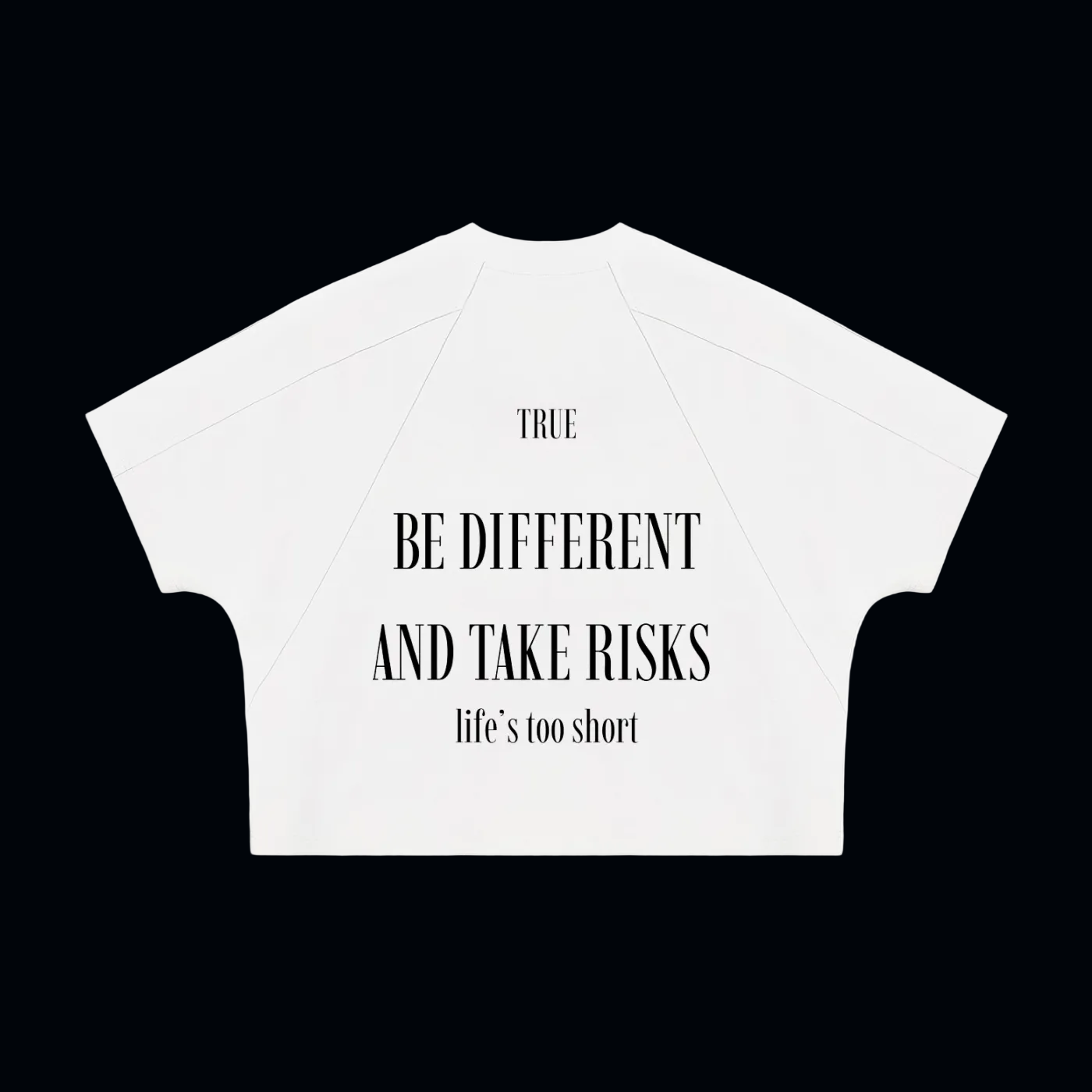 TRUE STRTWR Different White Tee