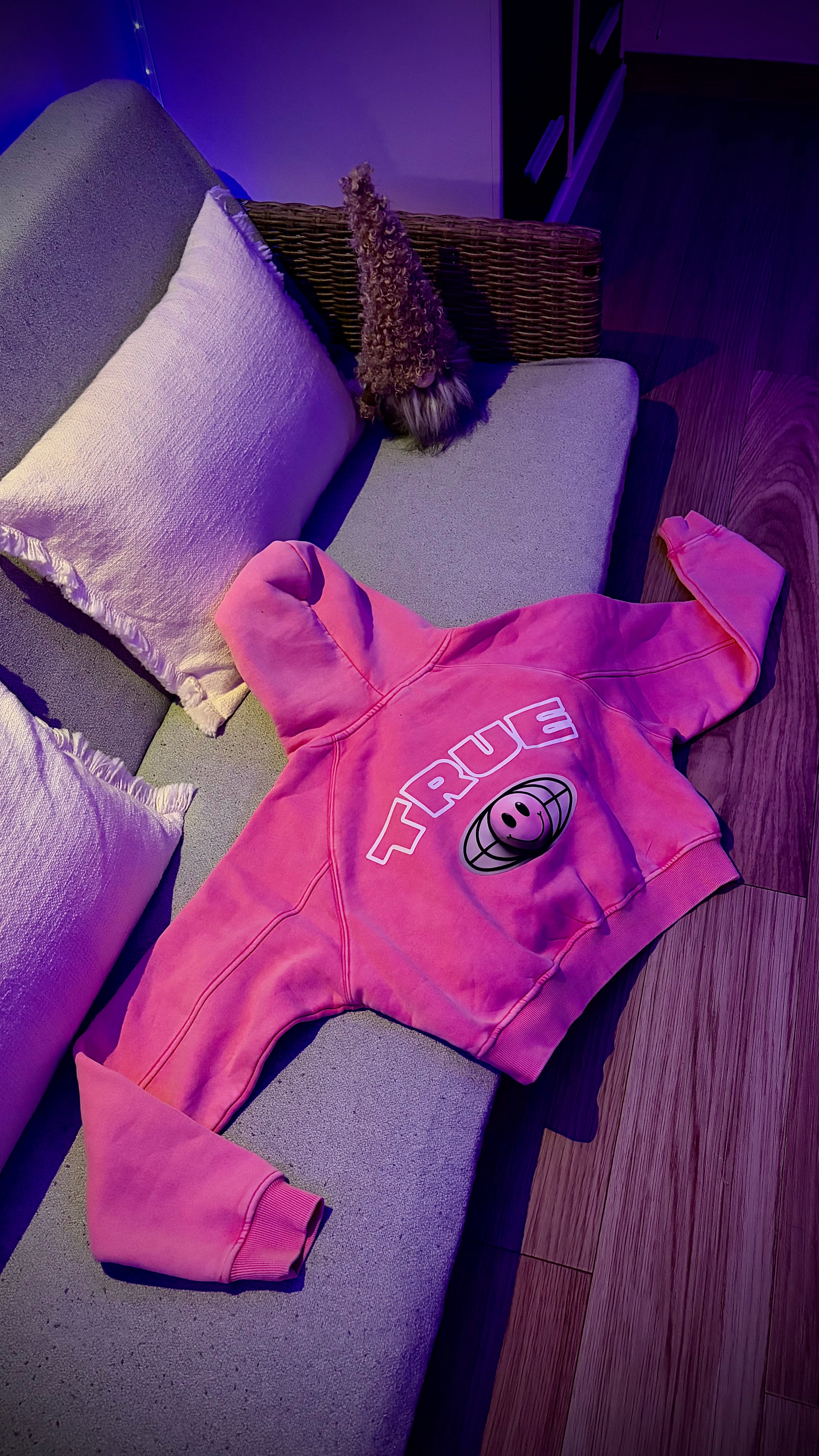 TRUE STRTWR Cropped Hoodie(W)