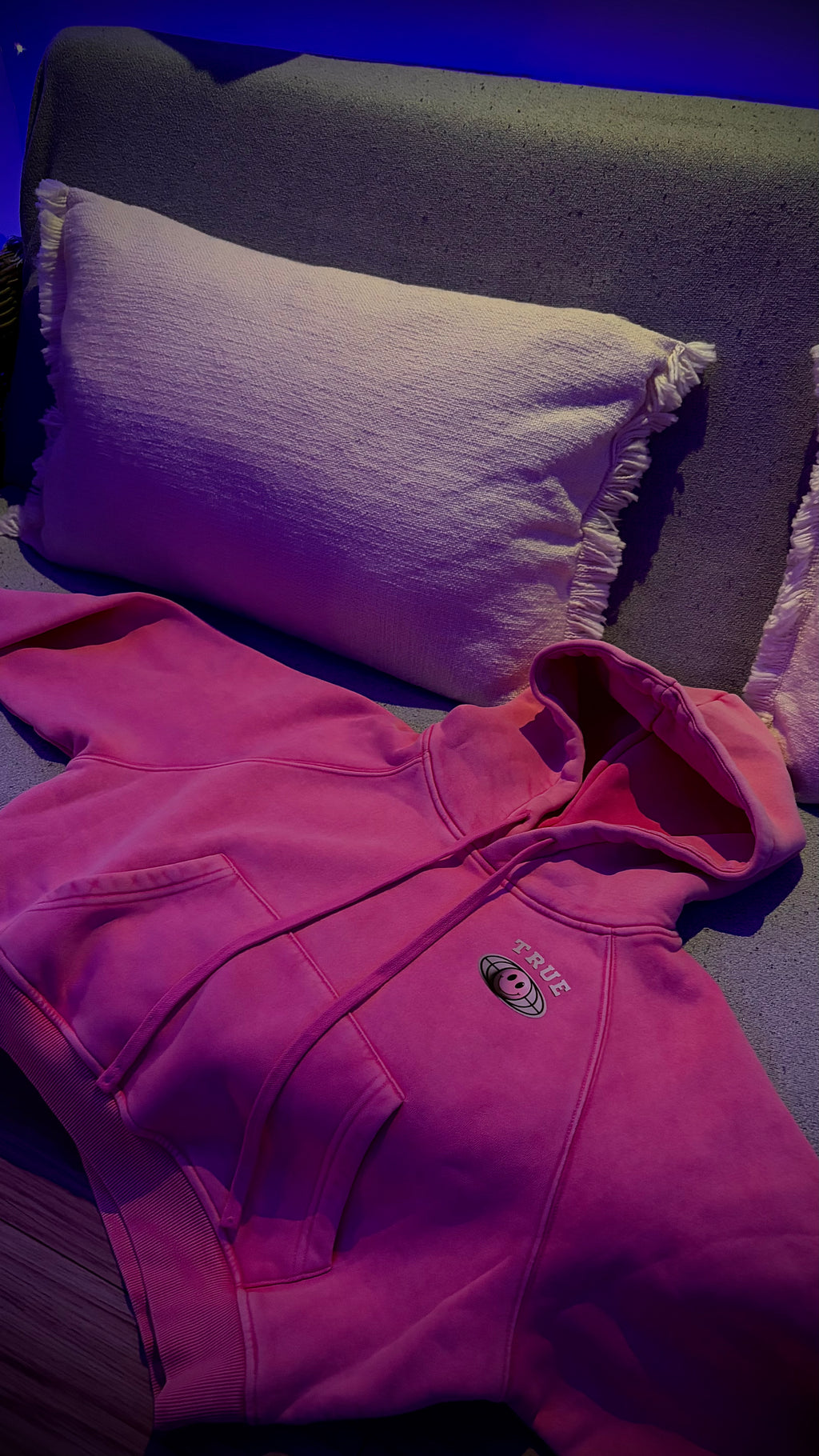 TRUE STRTWR Cropped Hoodie(W)