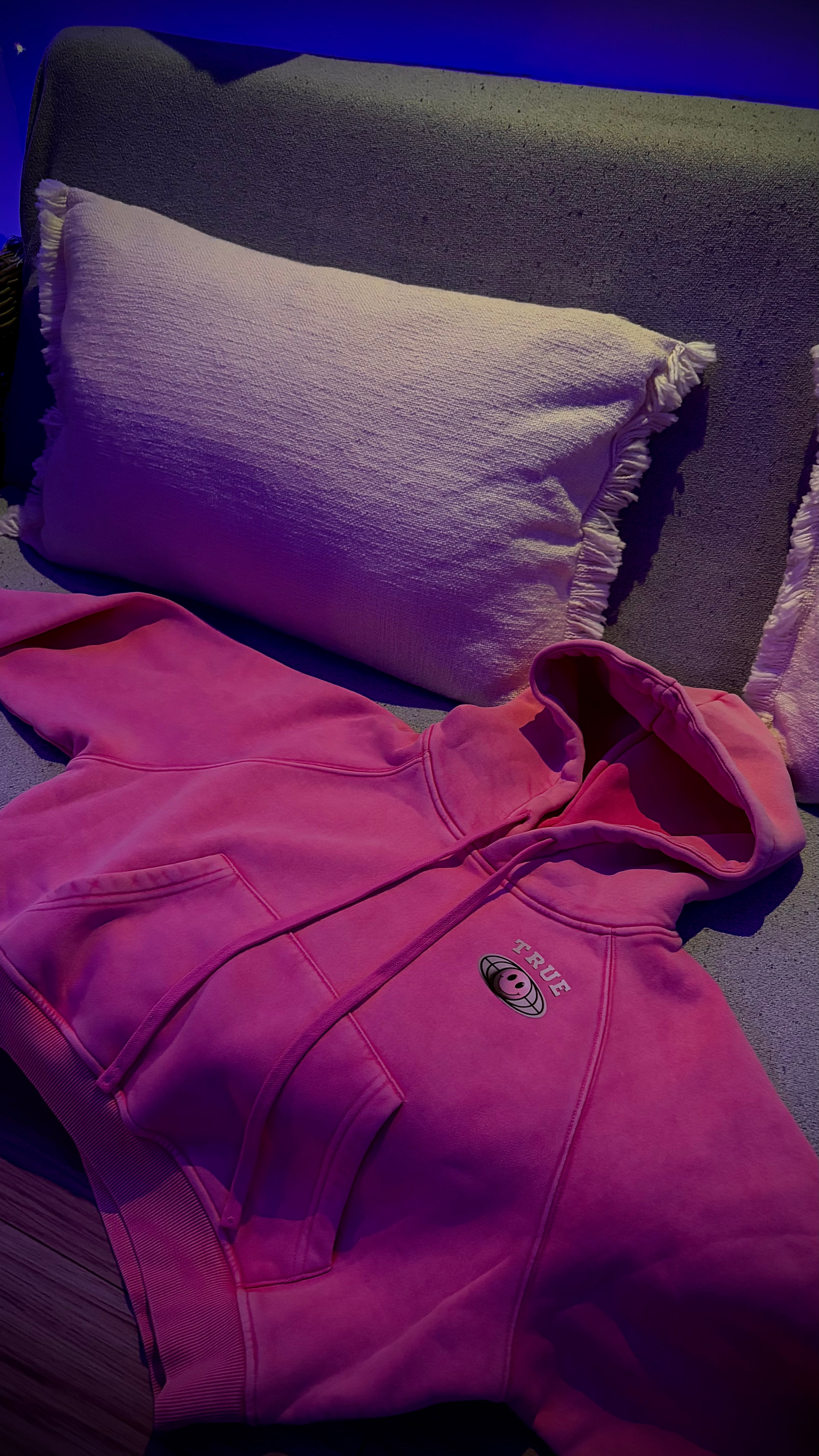 TRUE STRTWR Cropped Hoodie(W)