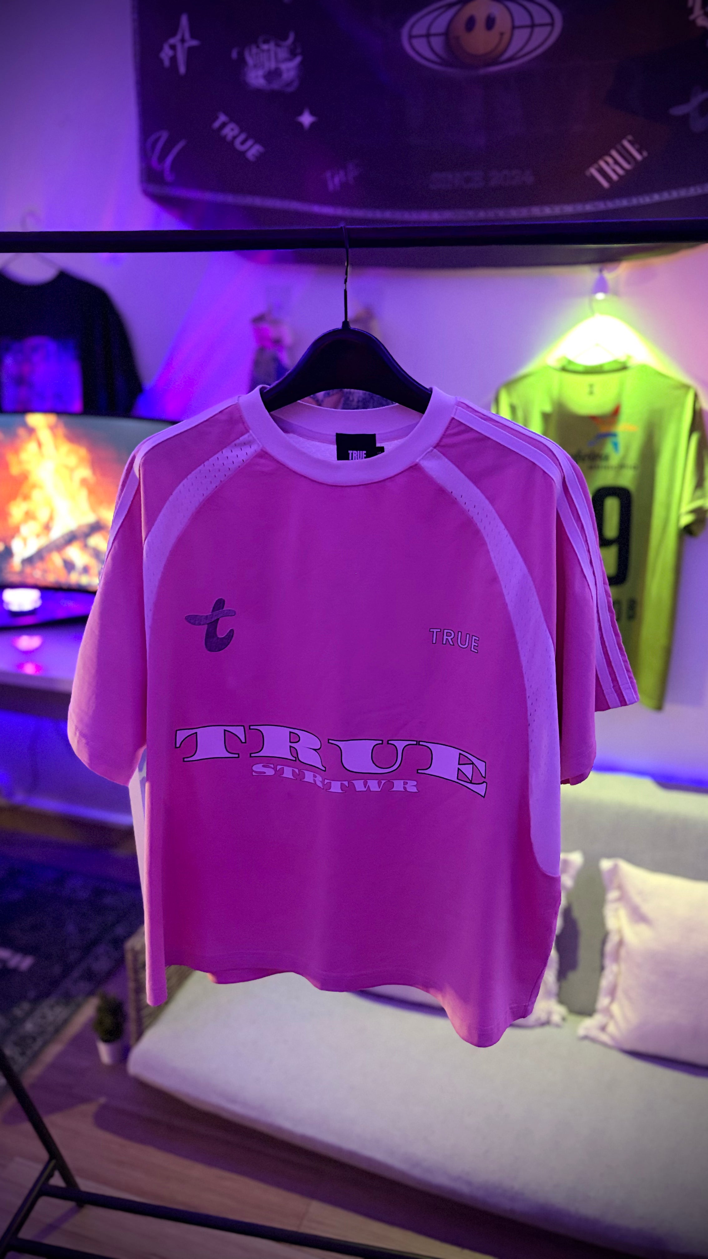 TRUE STRTWR Football Tee