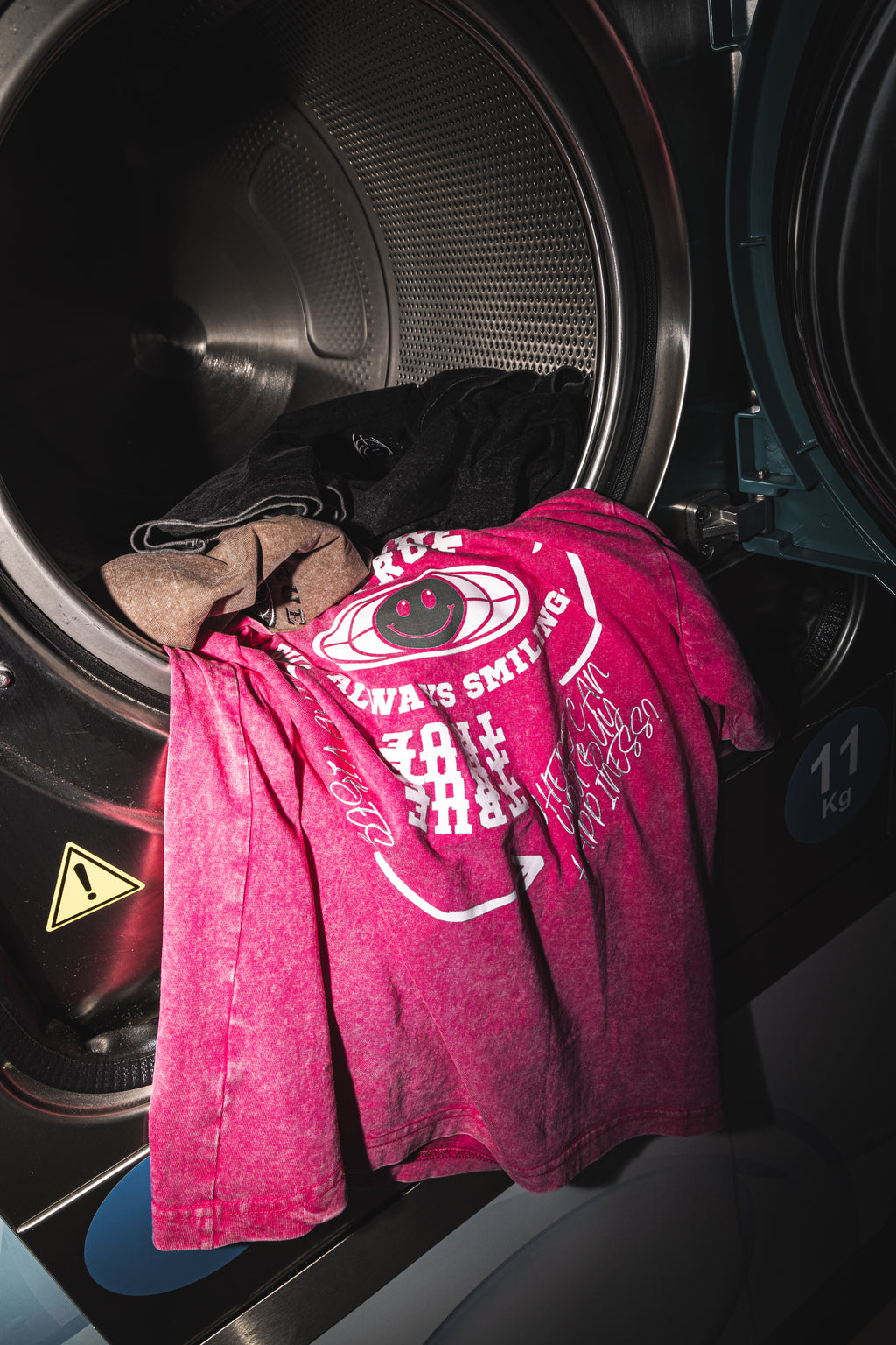 TRUE STRTWR Washed Pink Tee