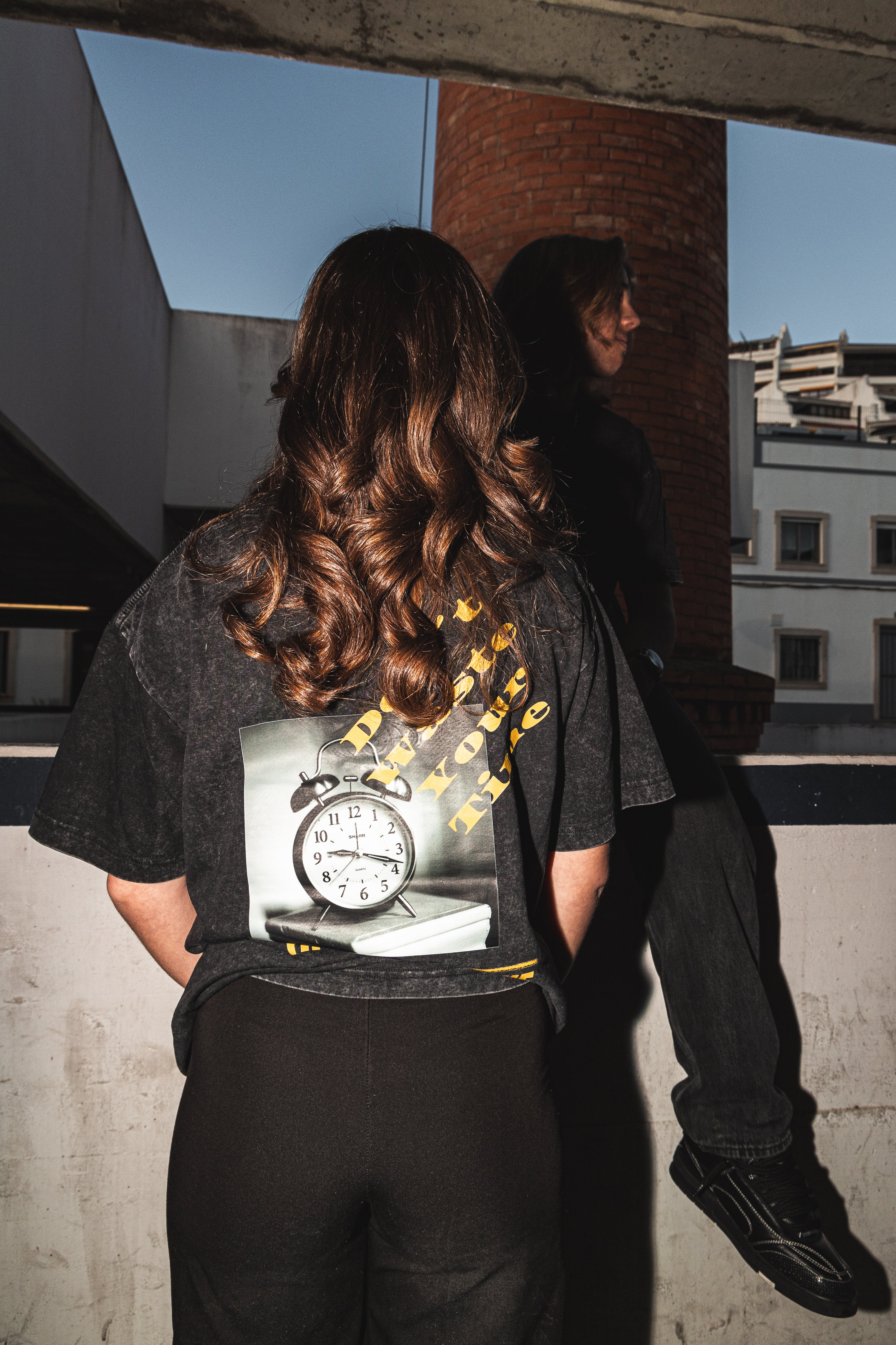 TRUE STRTWR Washed Black Tee