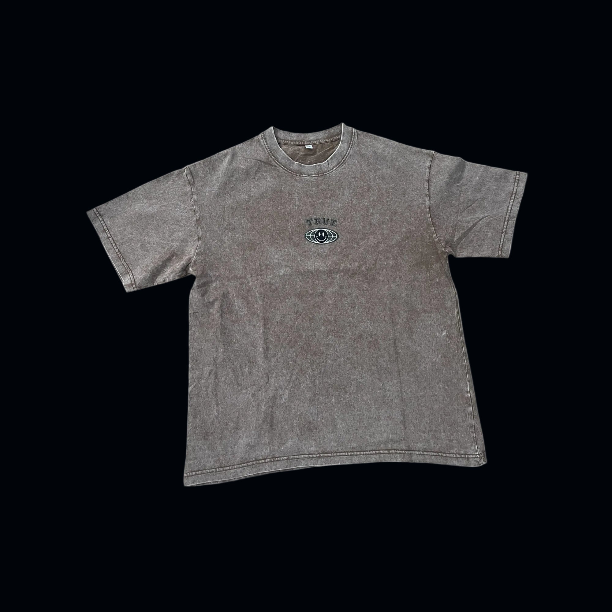 TRUE STRTWR Washed Brown Tee
