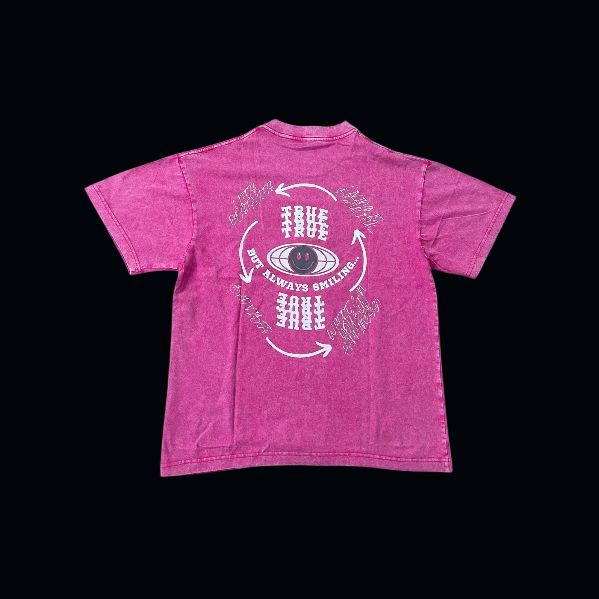 TRUE STRTWR Washed Pink Tee