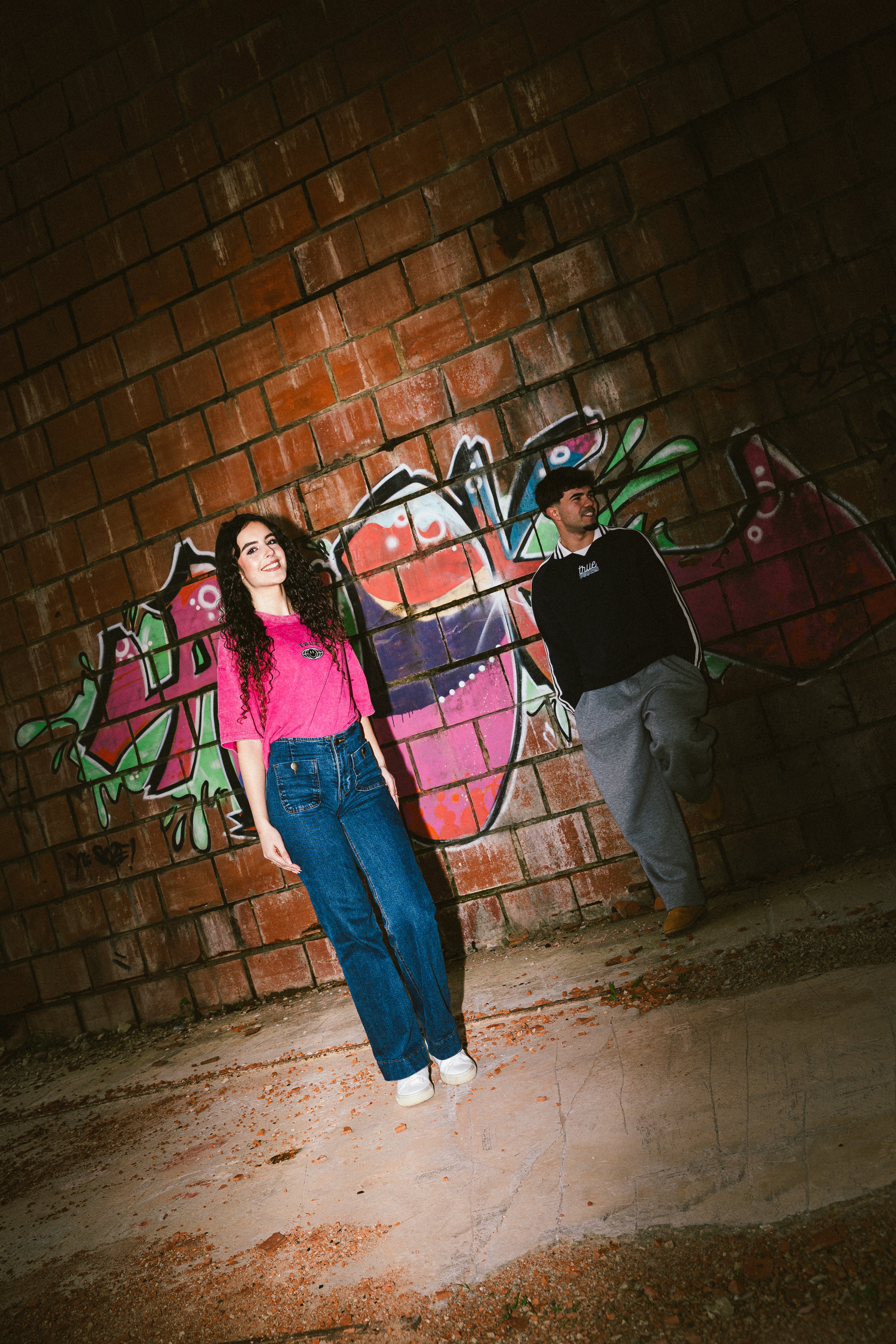 TRUE STRTWR Washed Pink Tee