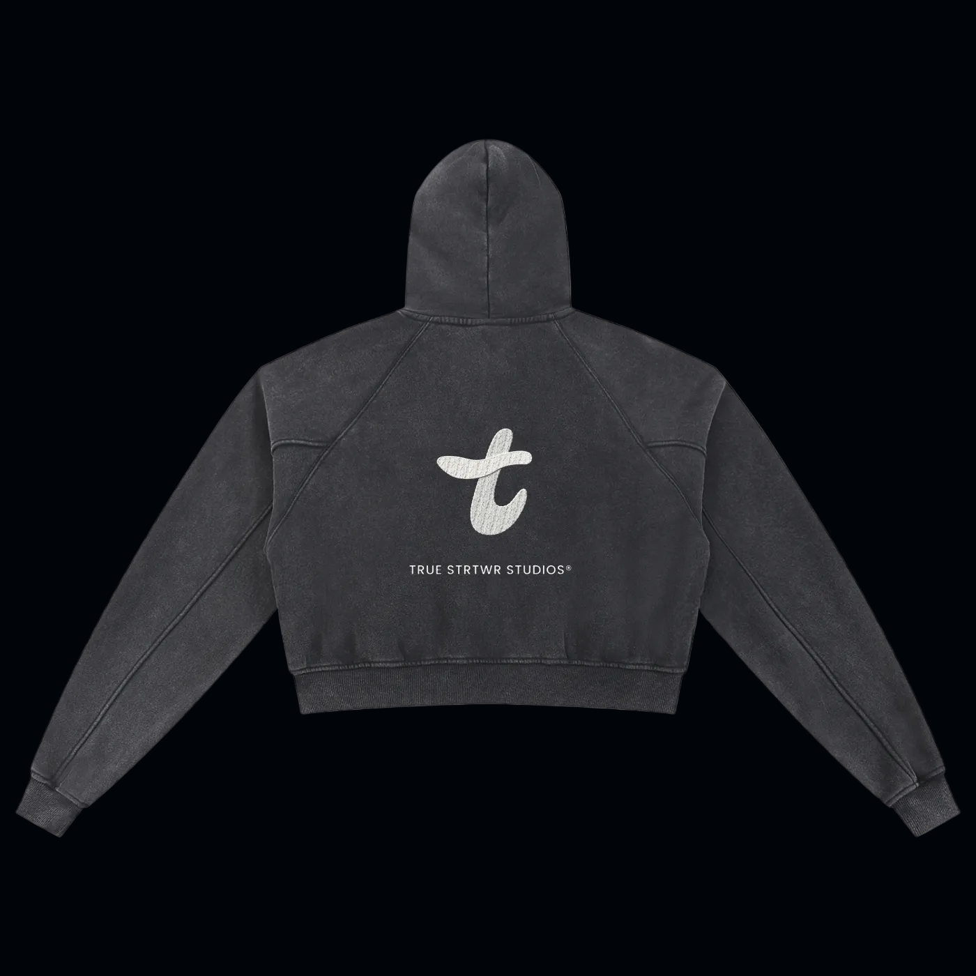 TRUE STRTWR Cropped Hoodie